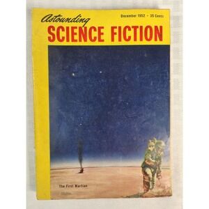 Astounding Science Fiction December (1952)-The First Martian-Digest-Pulp